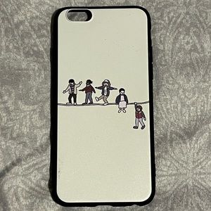 Stranger Things Walking On Rope iPhone 6/6S Phone Bumper Cover Otterbox